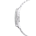 Resim Crystalline Aura Saat, İsviçre Üretimi, Metal bileklik, Gümüş Rengi, Paslanmaz çelik