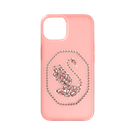Resim Akıllı Telefon Kılıfı, Kuğu, iPhone® 13 Pro, Uçuk pembe