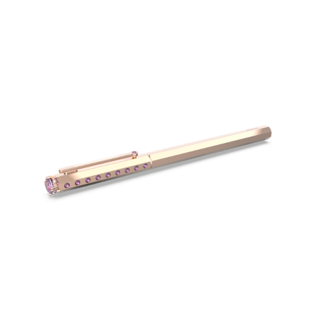 Resim Tükenmez Kalem, Klasik, Pembe, Pembe altın rengi kaplama