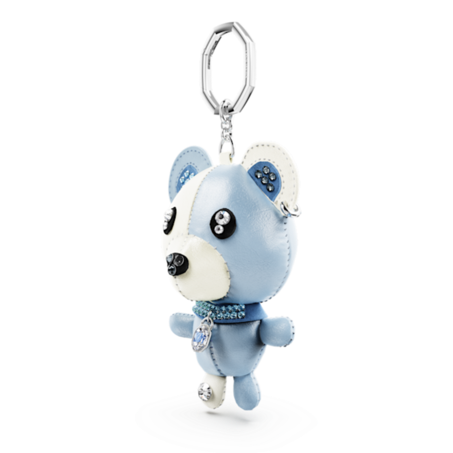 Resim Teddy Çanta Charm'ı, Ayıcık, Mavi, Rodyum kaplama