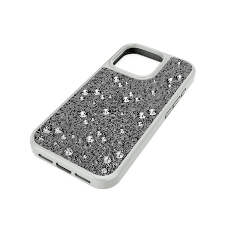 Resim High Akıllı Telefon Kılıfı, Serpiştirilmiş tasarım, iPhone® 16 Pro, Gümüş Rengi