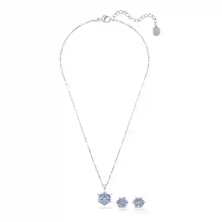 Resim Magic Set, Kar tanesi, Mavi, Rodyum kaplama