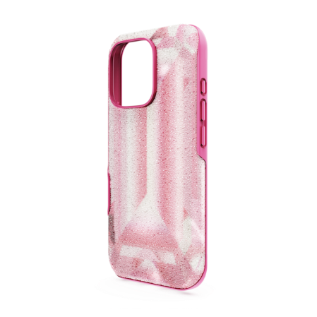 Resim High Akıllı Telefon Kılıfı, Kristal baskı motifi, iPhone® 16 Pro, Pembe