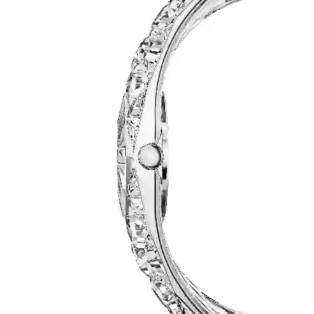 Resim Curiosa Bangle Saat, Kristal bileklik, Gümüş Rengi, Paslanmaz çelik