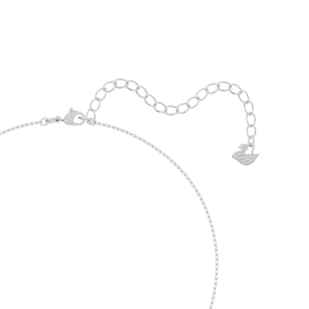 Resim Swarovski Sparkling Dance Set, Karışık kesimler, Yonca, Beyaz, Rodyum kaplama