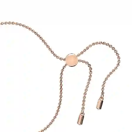 Resim Stella Bileklik, Karışık kesimler, Yıldız, Beyaz, Pembe altın rengi kaplama