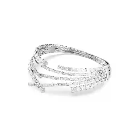 Resim Matrix Gerdanlık, Karışık kesimler, Beyaz, Rodyum kaplama