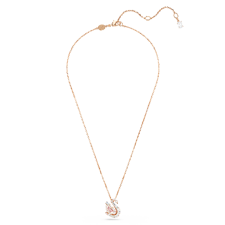 Resim Swan Kolye, Karışık kesimler, Kuğu, Pembe