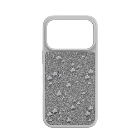 Resim High Akıllı Telefon Kılıfı, Flat Back kristaller, iPhone® 17 Pro, Gümüş Rengi
