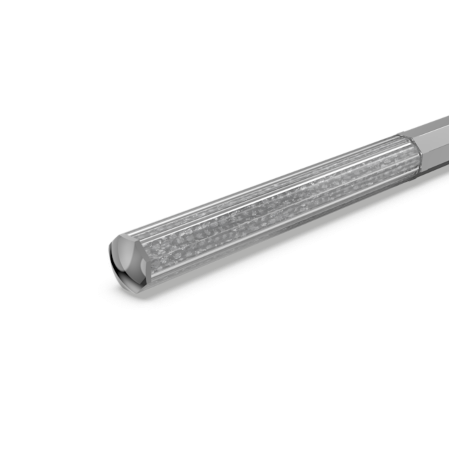 Resim Crystalline Tükenmez Kalem, Sekizgen şekil, Gri, Grafit kaplama