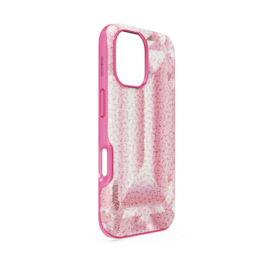Resim High Akıllı Telefon Kılıfı, Kristal baskı motifi, iPhone® 16, Pembe