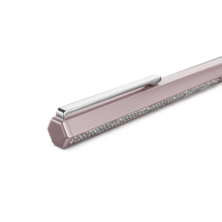Resim Crystal Shimmer Tükenmez Kalem, Pembe lakeli, krom kaplama