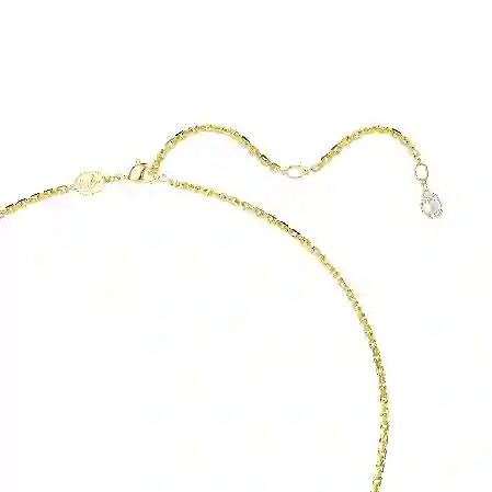 Resim Idyllia Kolye ve broş, Karışık kesimler, Çiçek, Çok renkli, Altın rengi kaplama