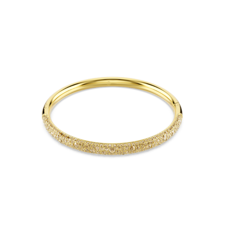 Resim Sublima Bileklik, Kar pavé, Beyaz, Altın rengi kaplama