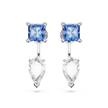 Resim Mesmera küpe gömlekleri, Karışık kesim, Çıkarılabilir, Mavi, Rodyum kaplama