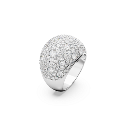 Resim Luna Kokteyl Yüzüğü, Ay, Beyaz, Rodyum kaplama