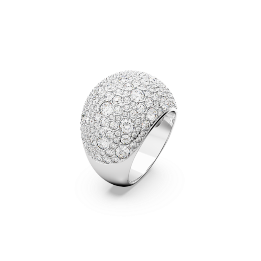 Resim Luna Kokteyl Yüzüğü, Ay, Beyaz, Rodyum kaplama