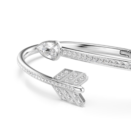 Resim Idyllia Bileklik, Karışık kesimler, Ok, Beyaz, Rodyum kaplama