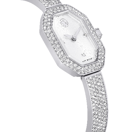 Resim Dextera Bangle Saat, İsviçre Üretimi, Metal bileklik, Gümüş Rengi, Paslanmaz çelik