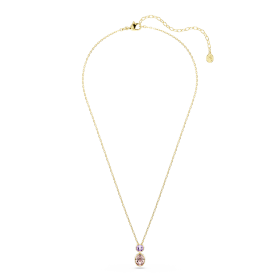 Resim Chroma Kolye, Karışık kesimler, Çok renkli, Altın rengi kaplama