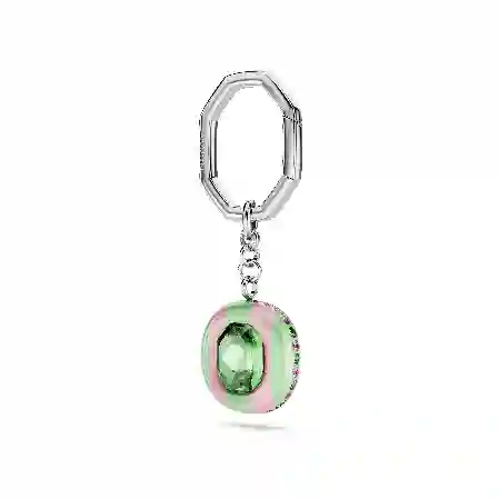 Resim Dulcis Anahtarlık, Sekizgen kesim, Çok renkli, Rodyum kaplama