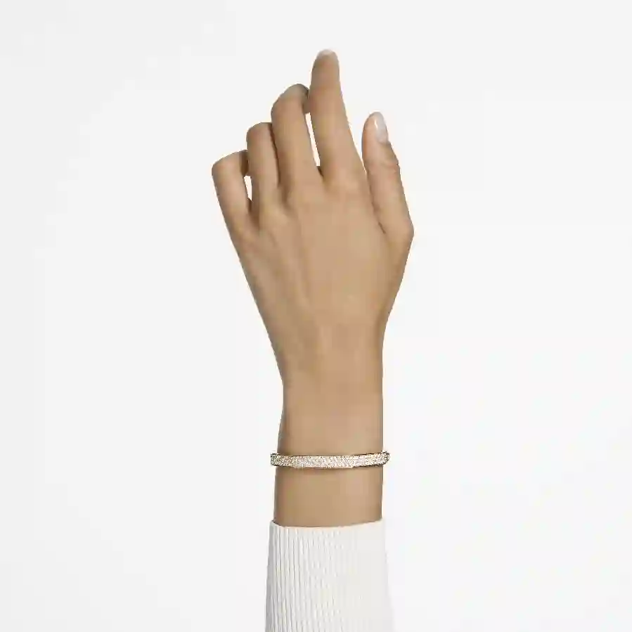 Resim Dextera Bileklik, Sekizgen şekil, Beyaz, Altın rengi kaplama