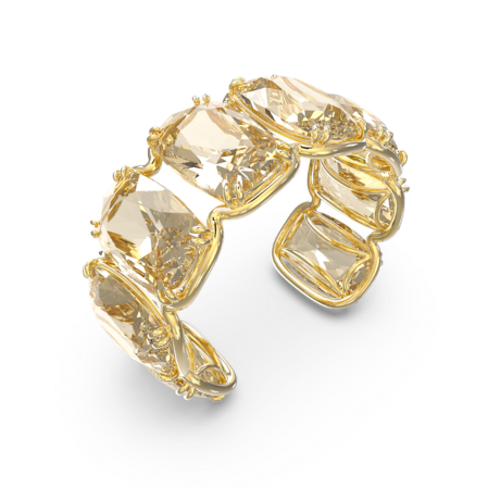 Resim Harmonia Kelepçe, Büyük yüzer kristaller, Altın Rengi, Altın rengi kaplama