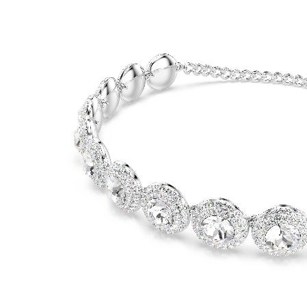 Resim Una Angelic Gerdanlık, Beyaz, Rodyum kaplama