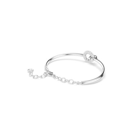 Resim Dextera Bileklik, Yuvarlak kesim, Beyaz, Rodyum kaplama