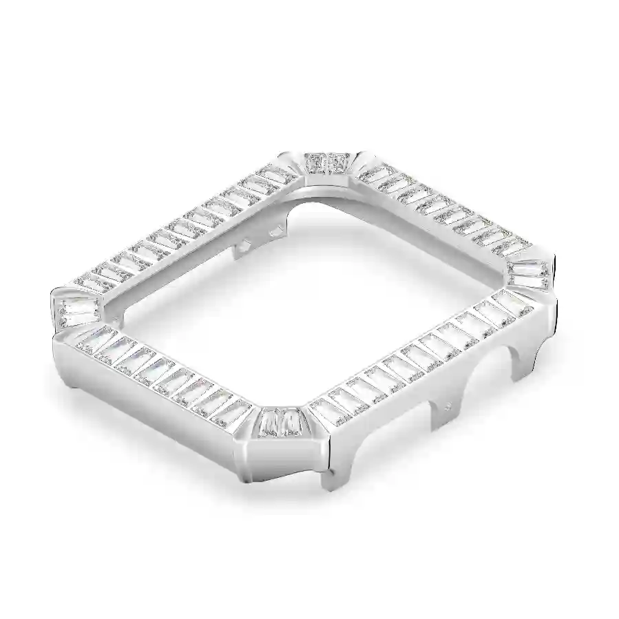 Resim Kılıf, Apple Watch® Series 4 ve 5 ile uyumlu, 40 mm, Gümüş Rengi