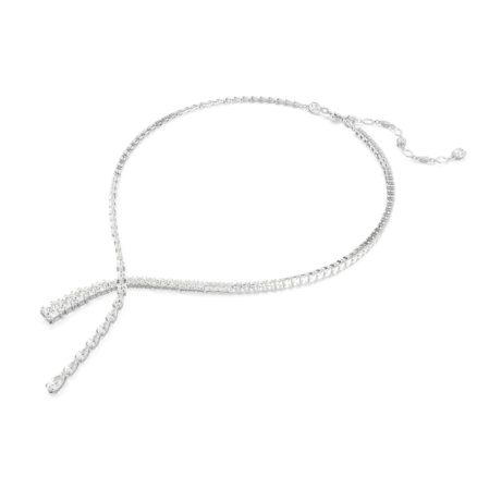 Resim Matrix Y-Kolye, Karışık kesimler, Beyaz, Rodyum kaplama