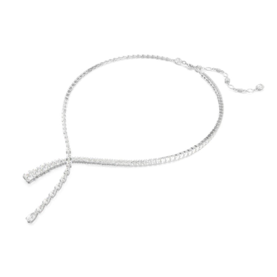 Resim Matrix Y-Kolye, Karışık kesimler, Beyaz, Rodyum kaplama