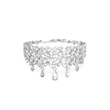 Resim Mesmera Gerdanlık, Karışık kesimler, Beyaz, Rodyum kaplama