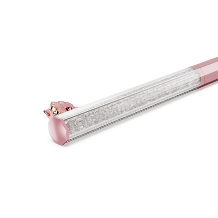 Resim Crystalline Tükenmez Kalem, Sekizgen şekil, Vişne çiçeği, Pembe lakeli