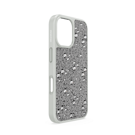 Resim High Akıllı Telefon Kılıfı, Serpiştirilmiş tasarım, iPhone® 16, Gümüş Rengi