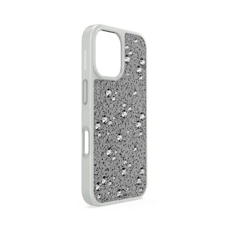Resim High Akıllı Telefon Kılıfı, Serpiştirilmiş tasarım, iPhone® 16, Gümüş Rengi