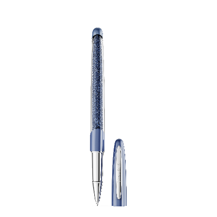 Resim Crystalline Nova Top Uçlu Kalem, Mavi, Krom Kaplama