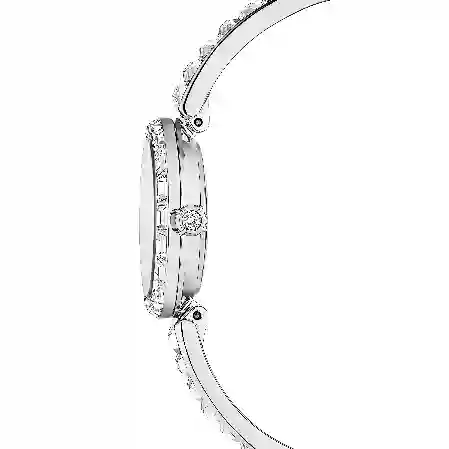 Resim Matrix Bangle Saat, İsviçre Üretimi, Kristal bileklik, Beyaz, Paslanmaz çelik