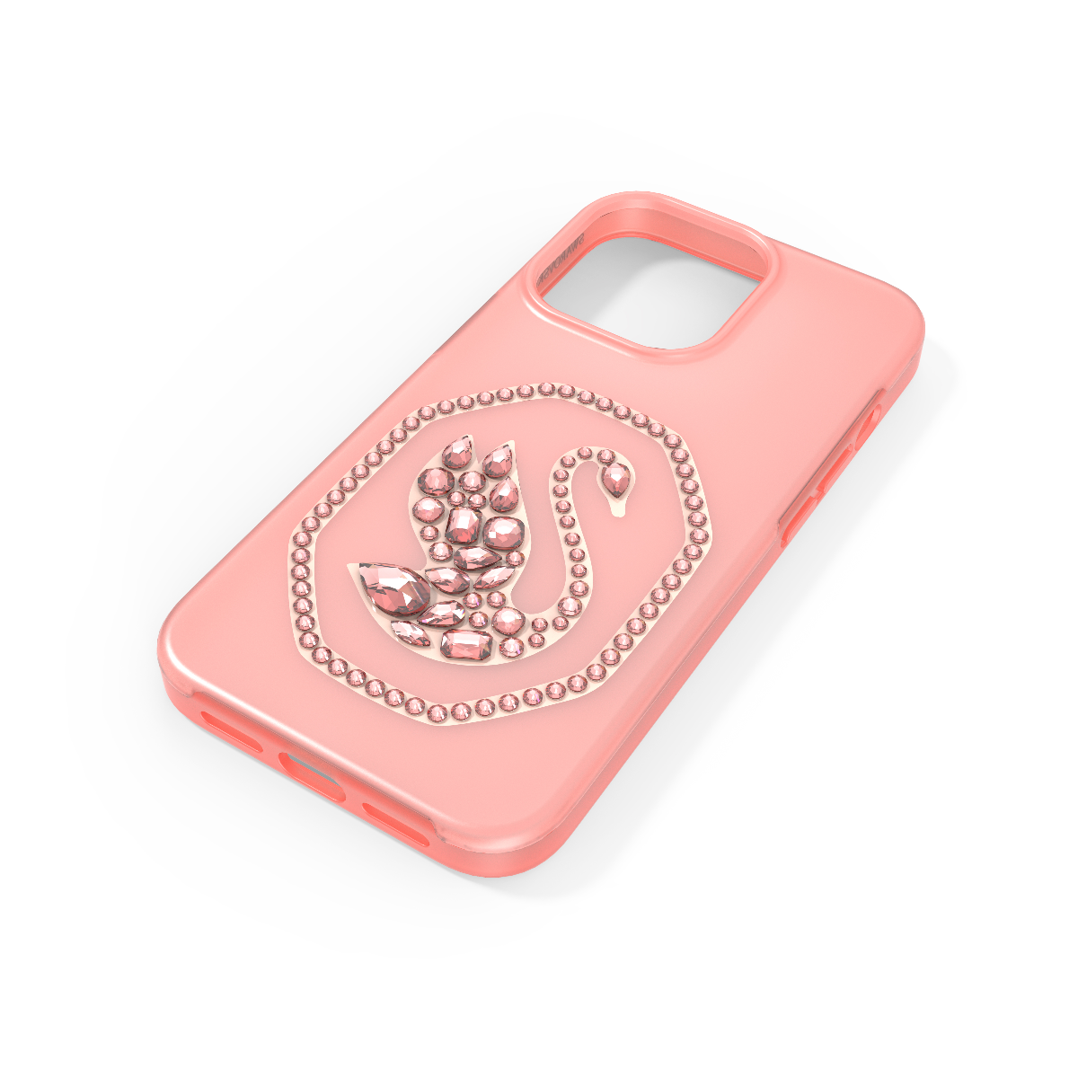 Resim Akıllı Telefon Kılıfı, Kuğu, iPhone® 13, Uçuk pembe
