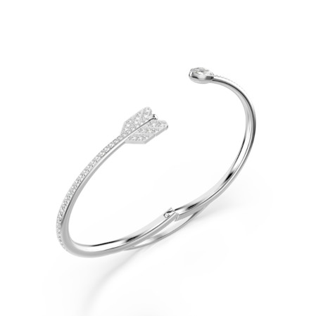 Resim Idyllia Bileklik, Karışık kesimler, Ok, Beyaz, Rodyum kaplama