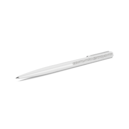 Resim Crystal Shimmer Tükenmez Kalem, Beyaz lakeli, krom kaplama