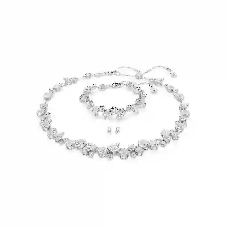 Resim Constella Set, Karışık kesimler, Beyaz, Rodyum kaplama