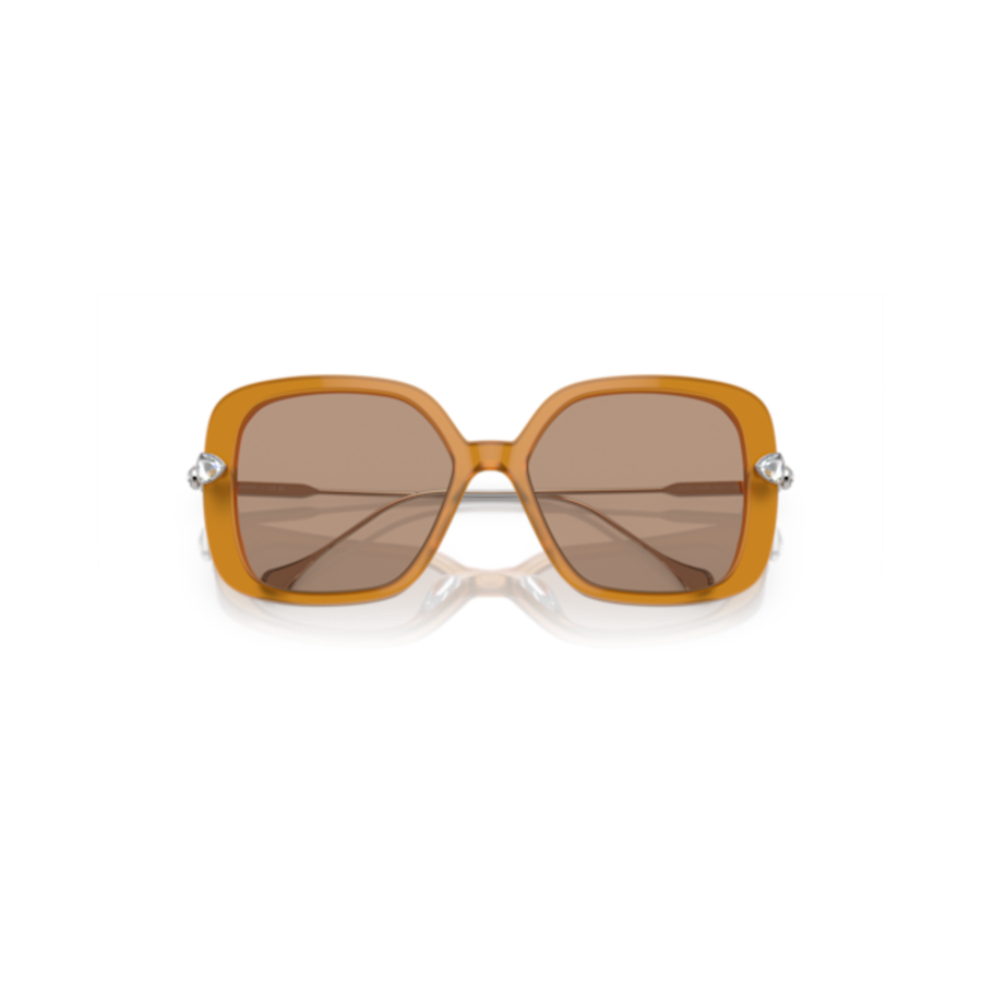 Resim Güneş Gözlüleri, İri, Kare şekil, SK6011, Kahverengi