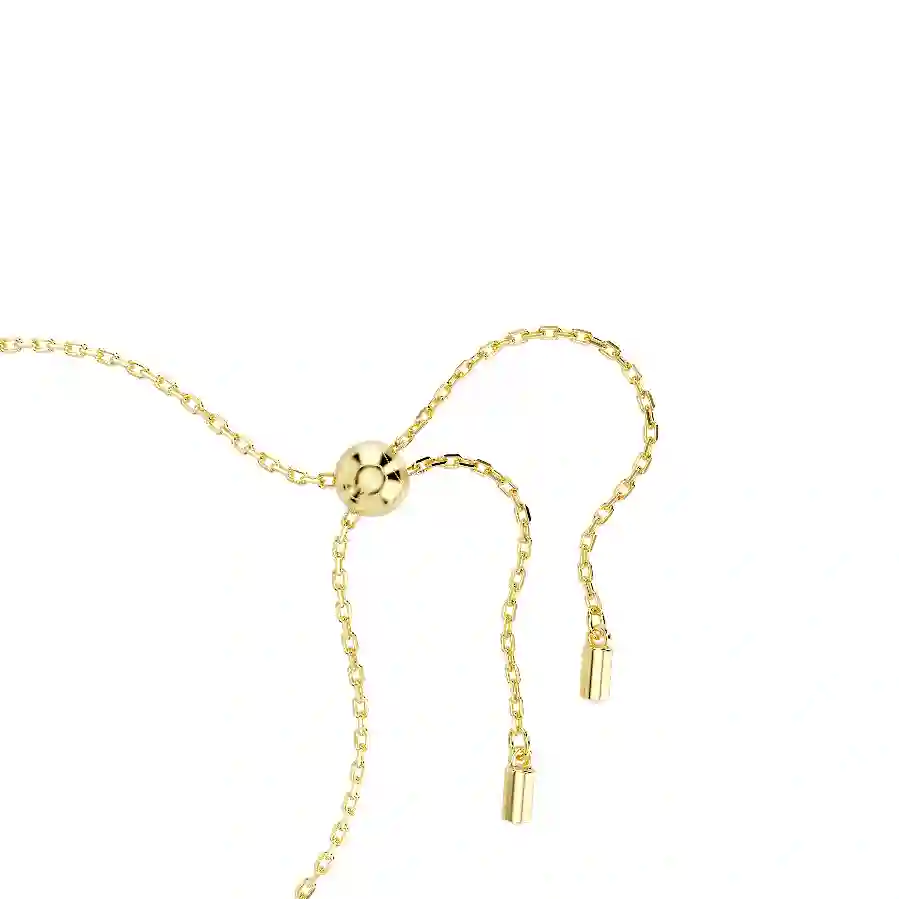 Resim Una Angelic Bileklik, Yuvarlak kesim, Pavé, Yeşil, Altın rengi kaplama