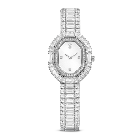 Resim Matrix Octagon Saat, Baget kesim, Metal bileklik, Gümüş Rengi, Paslanmaz çelik