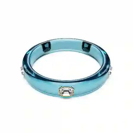 Resim Dulcis Bileklik, Sekizgen kesim, Mavi, Altın rengi kaplama