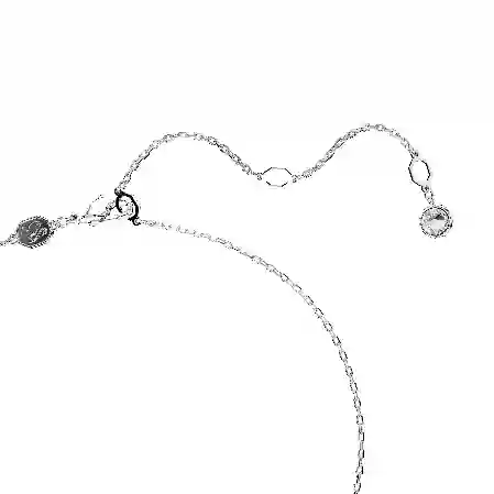 Resim Hyperbola Kolye, Pavé, Infinity, Beyaz, Rodyum kaplama