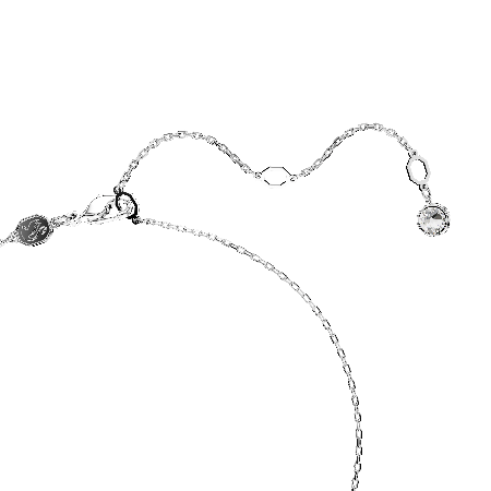 Resim Hyperbola Kolye, Pavé, Infinity, Beyaz, Rodyum kaplama
