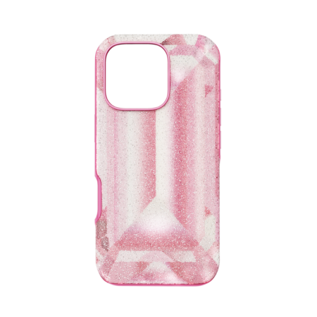 Resim High Akıllı Telefon Kılıfı, Kristal baskı motifi, iPhone® 16 Pro, Pembe