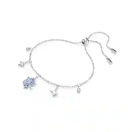 Resim Magic Bileklik, Kar tanesi, Mavi, Rodyum kaplama